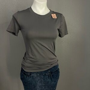 Charcoal Short Sleeve Women's Tee